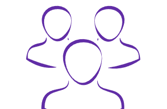 Icon Gruppentherapie Interaktives Symbolbild Gruppentherapie