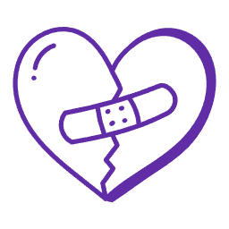 Icon Symptomlinderung Symbolbild für Schmerzlinderung und Heilung